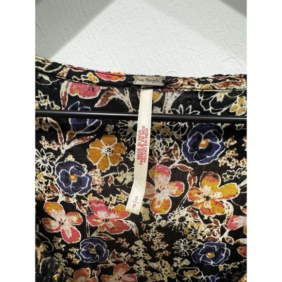 FREE PEOPLE 'Milania' Floral Maxi Dress - Dark Combo - SMALL RRP$168 - Picture 12 of 16